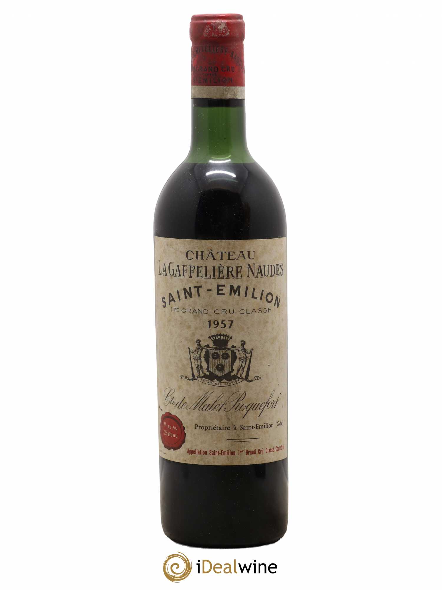 Château la Gaffelière 1er Grand Cru Classé B 1957 - Lot de 1 bouteille - 0