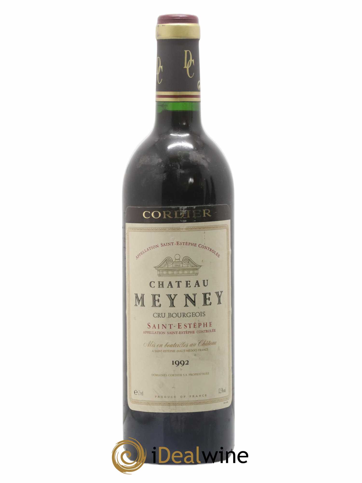 Château Meyney 1992 - Lot de 1 bouteille - 0