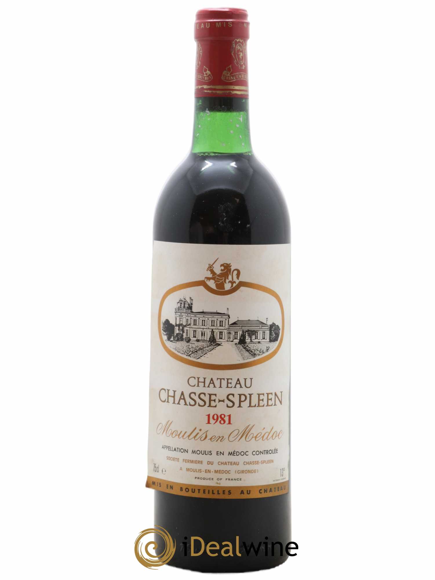 Château Chasse Spleen 1981 - Lot de 1 bouteille - 0