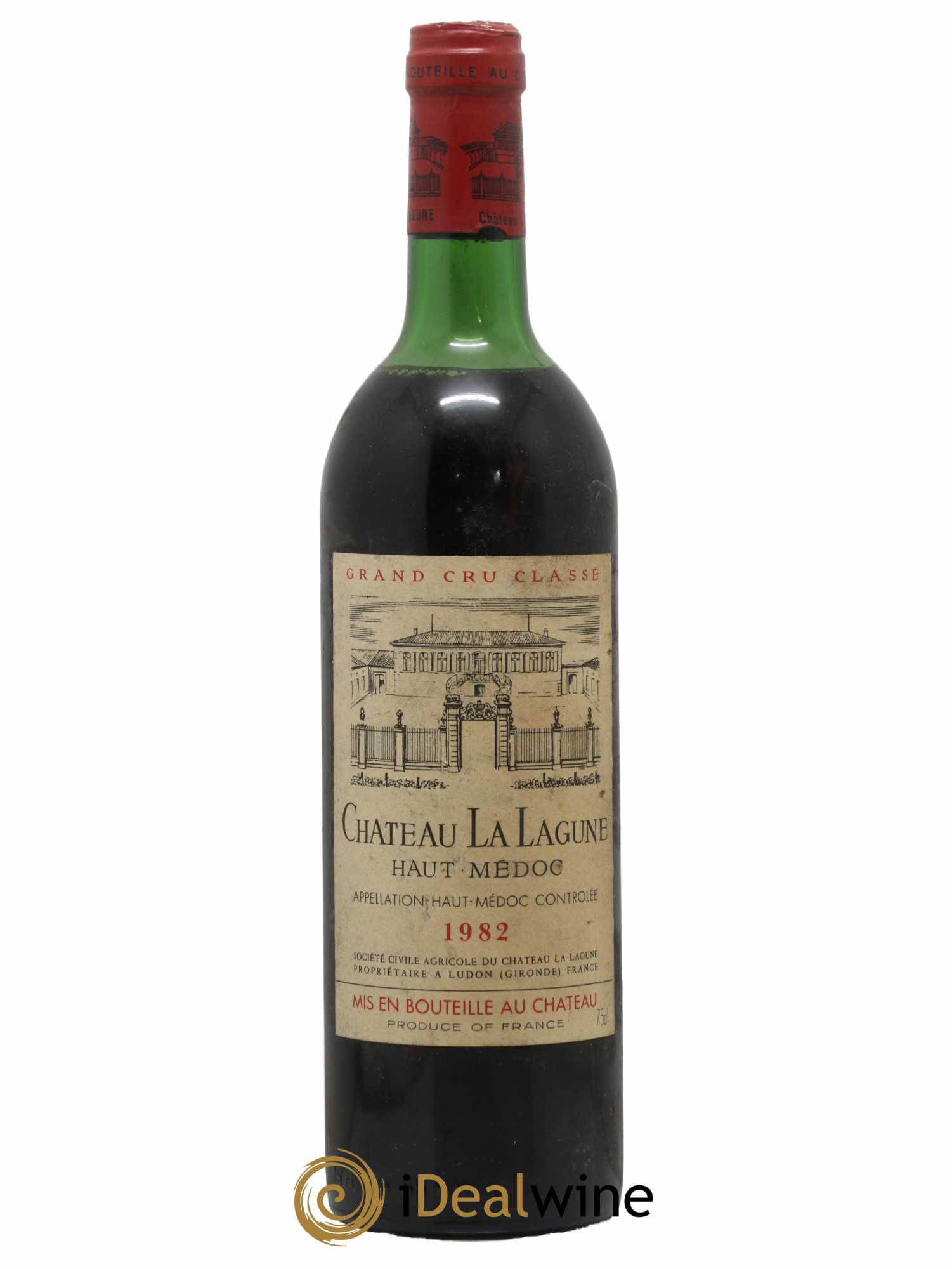 Château la Lagune 3ème Grand Cru Classé 1982 - Lot de 1 bouteille - 0