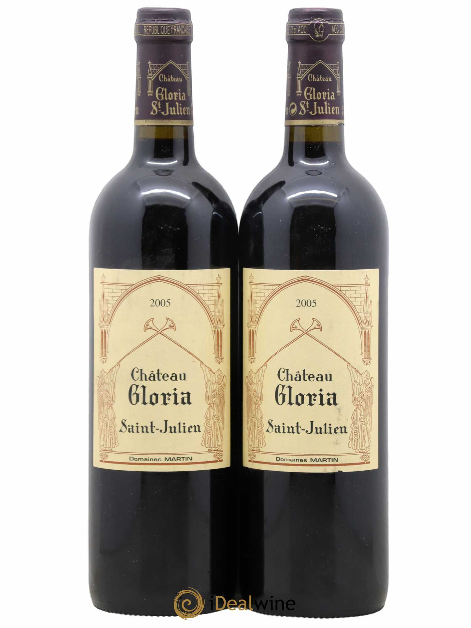 Château Gloria 2005 - Lot de 2 bouteilles - 0