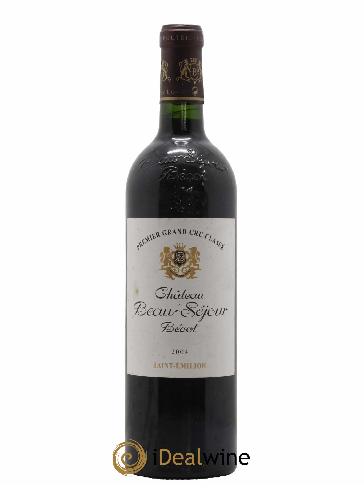 Château Beau-Séjour Bécot 1er Grand Cru Classé B 2004 - Lot of 1 bottle - 0