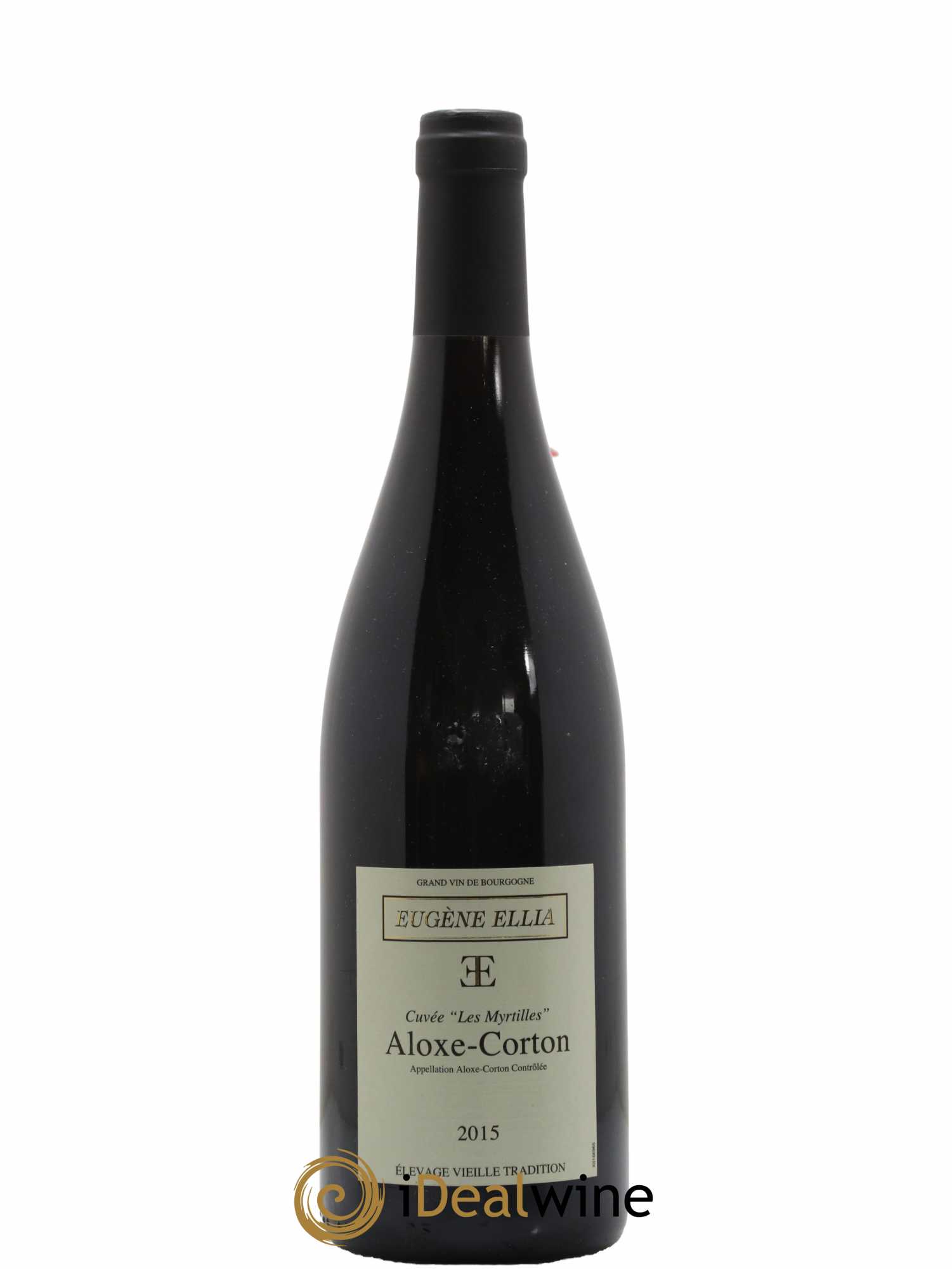 Aloxe-Corton Cuvee Les Myrtilles Eugene Ellia 2015 - Lot de 1 bouteille - 0