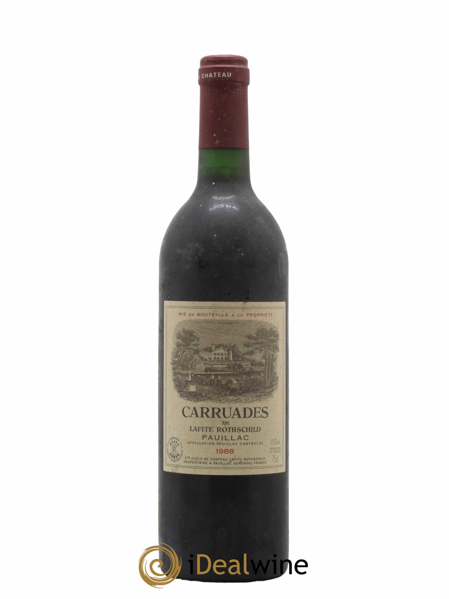 Carruades de Lafite Rothschild Second Vin 1988 - Lot de 1 bouteille - 0