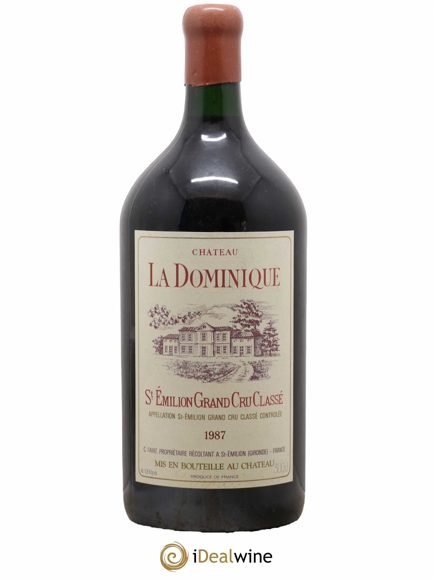 Château la Dominique Grand Cru Classé 1987 - Lot de 1 double magnum - 0