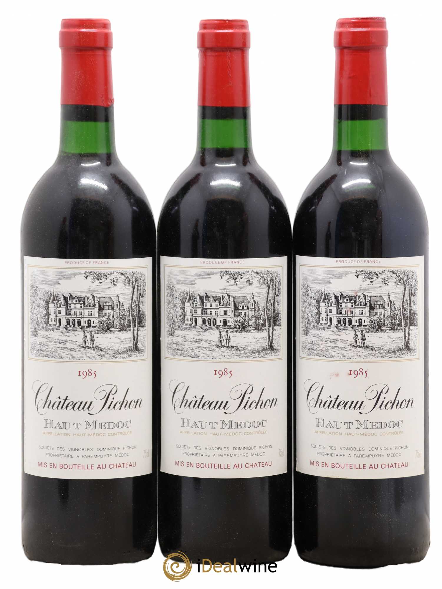 Haut Médoc Château Pichon 1985 - Lot de 12 bouteilles - 1