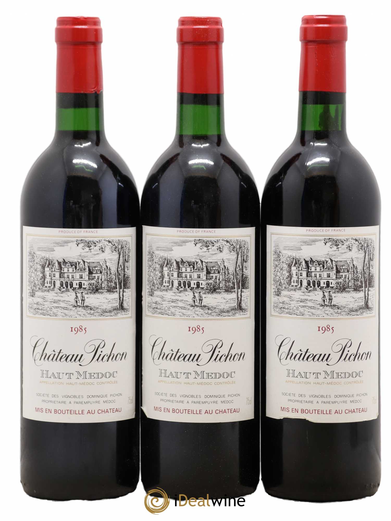 Haut Médoc Château Pichon 1985 - Lot de 12 bouteilles - 4