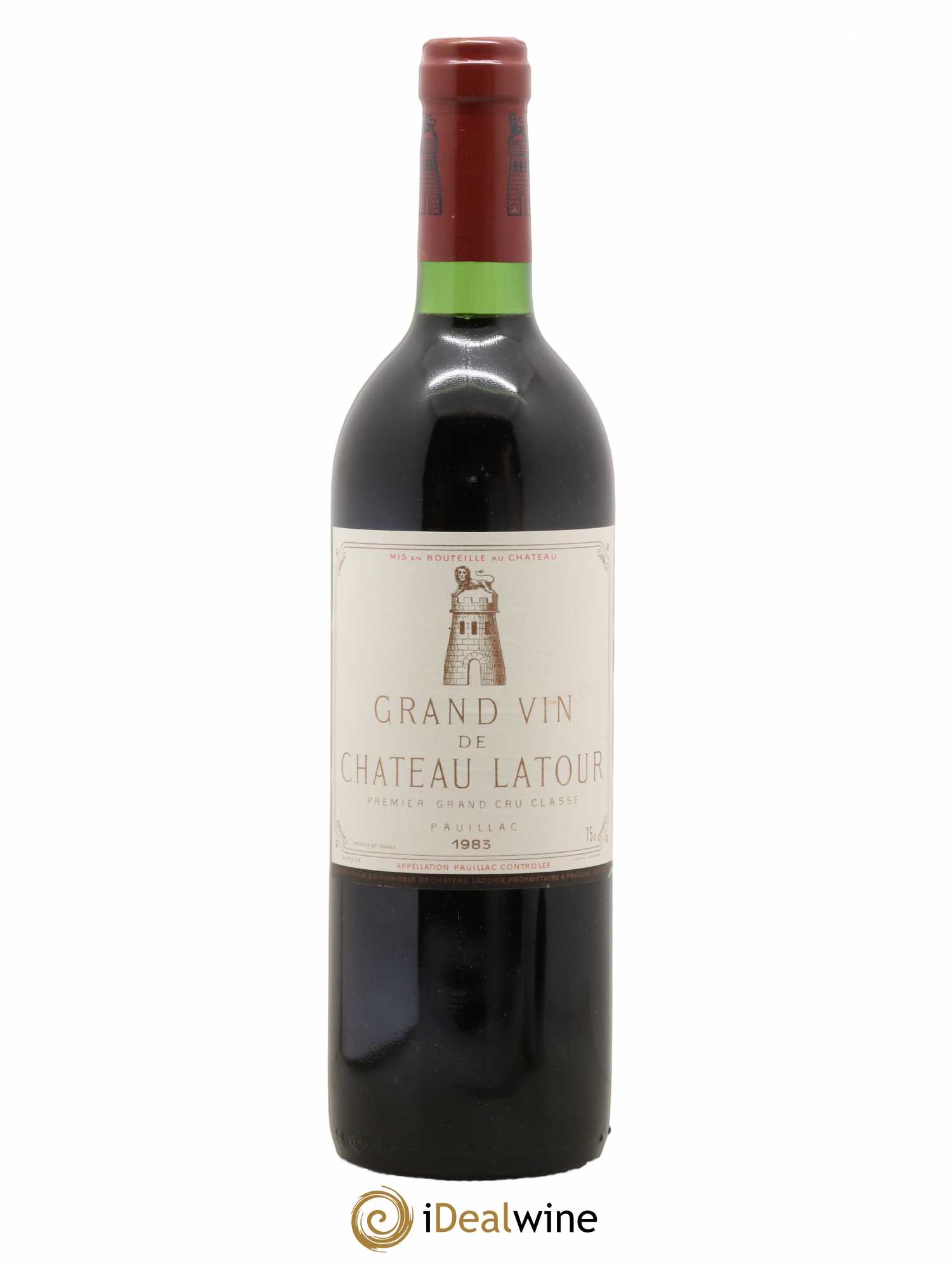 Château Latour 1er Grand Cru Classé 1983 - Lot de 1 bouteille - 0