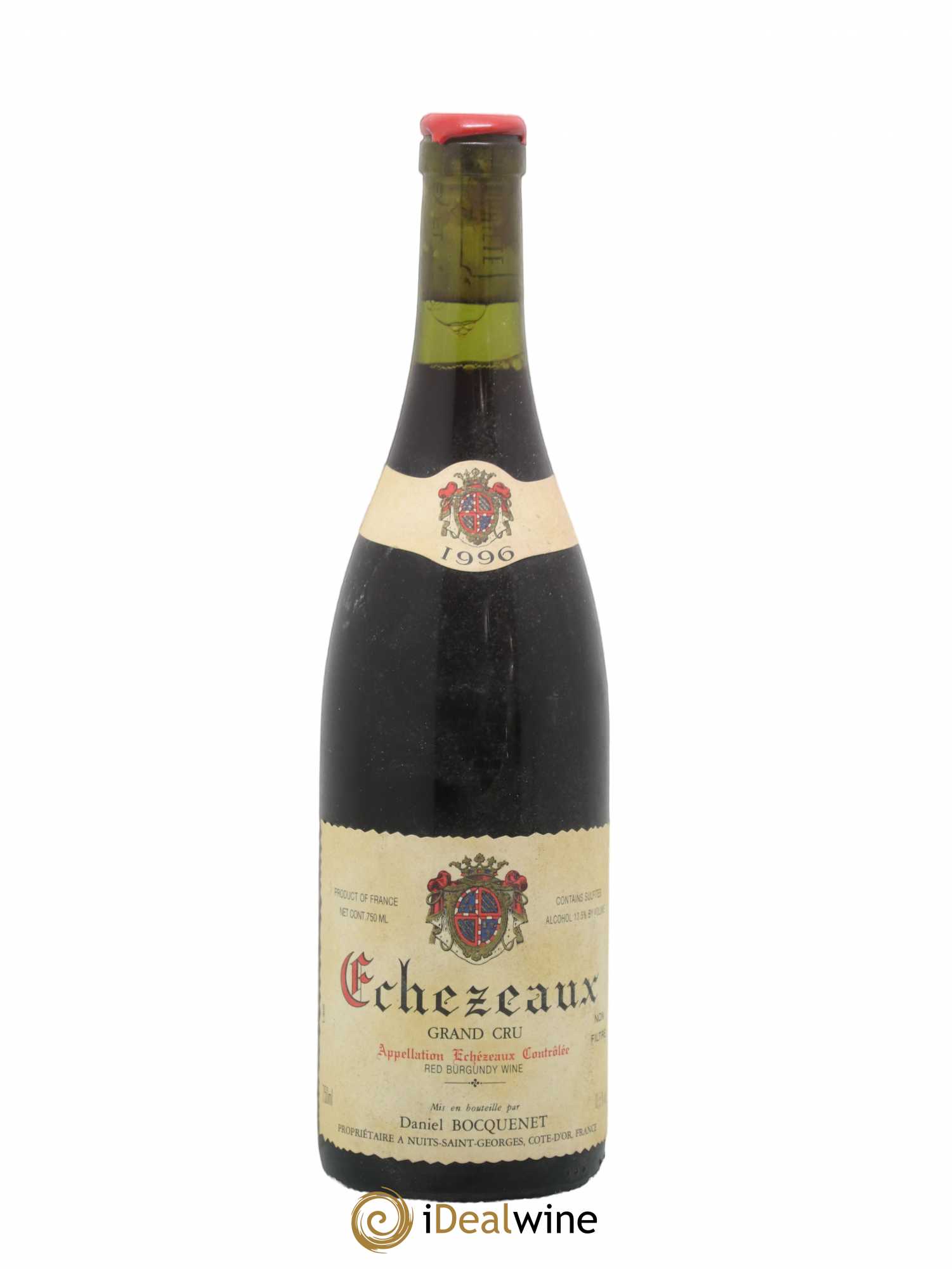 Echezeaux Grand Cru Daniel Bocquenet 1996 - Lot de 1 bouteille - 0
