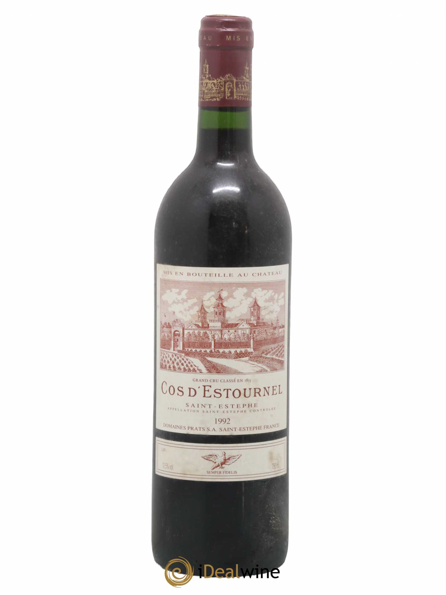 Cos d'Estournel 2ème Grand Cru Classé 1992 - Lot de 1 bouteille - 0