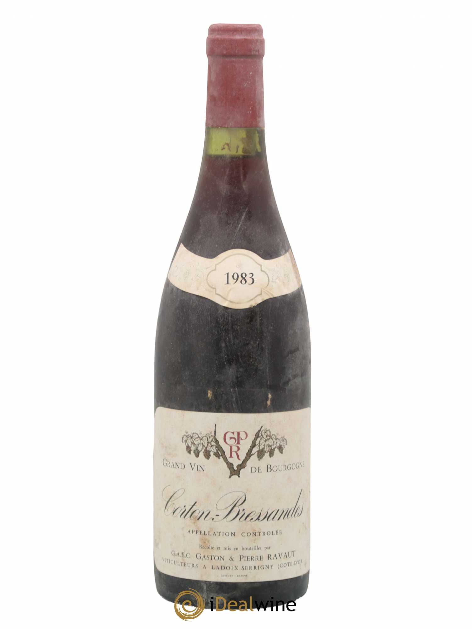 Corton Grand Cru Bressandes Ravaut 1983 - Lot de 1 bouteille - 0