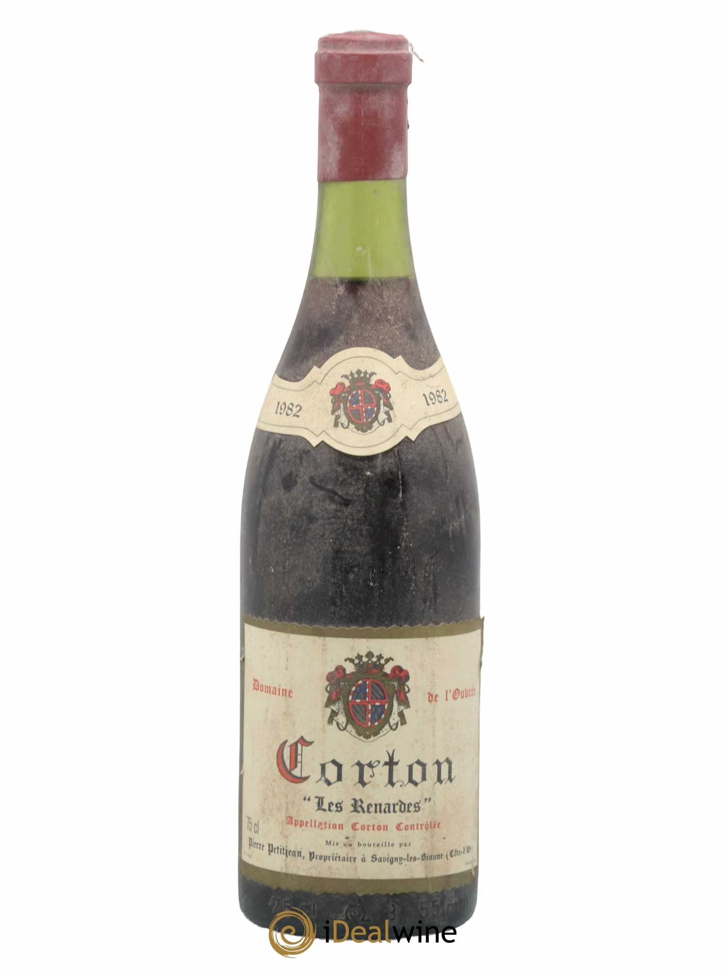 Corton Grand Cru Les Renardes Petitjean 1982 - Posten von 1 Flasche - 0