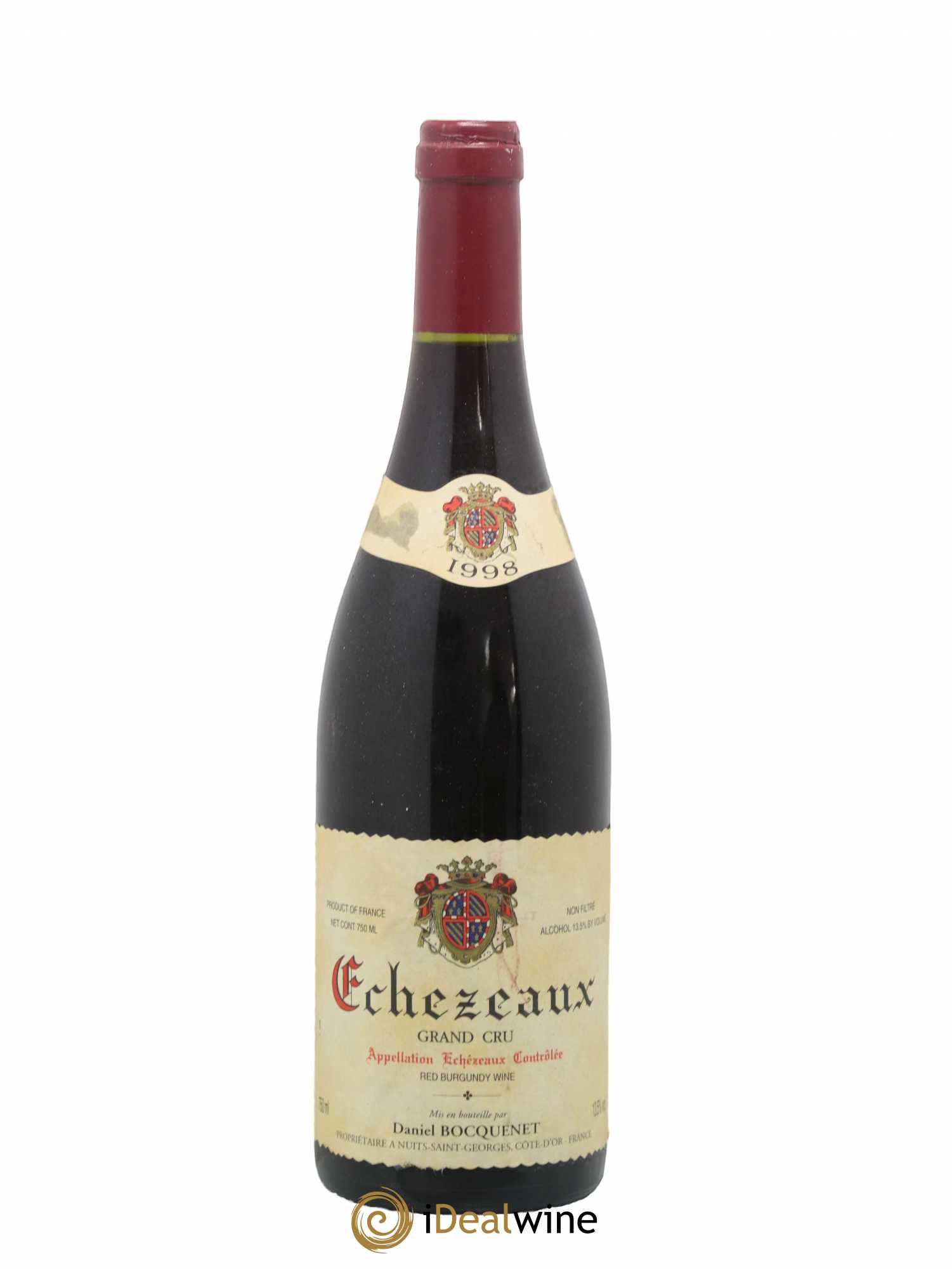 Echezeaux Grand Cru Daniel Bocquenet 1998 - Lot de 1 bouteille - 0