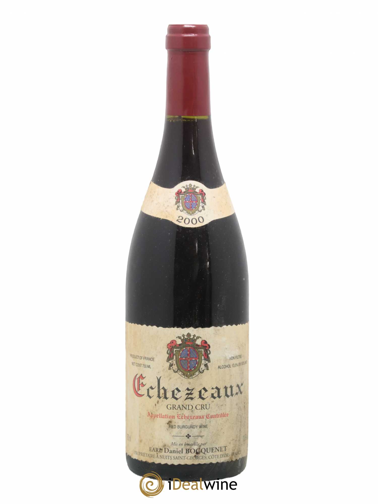 Echezeaux Grand Cru Daniel Bocquenet 2000 - Lot de 1 bouteille - 0