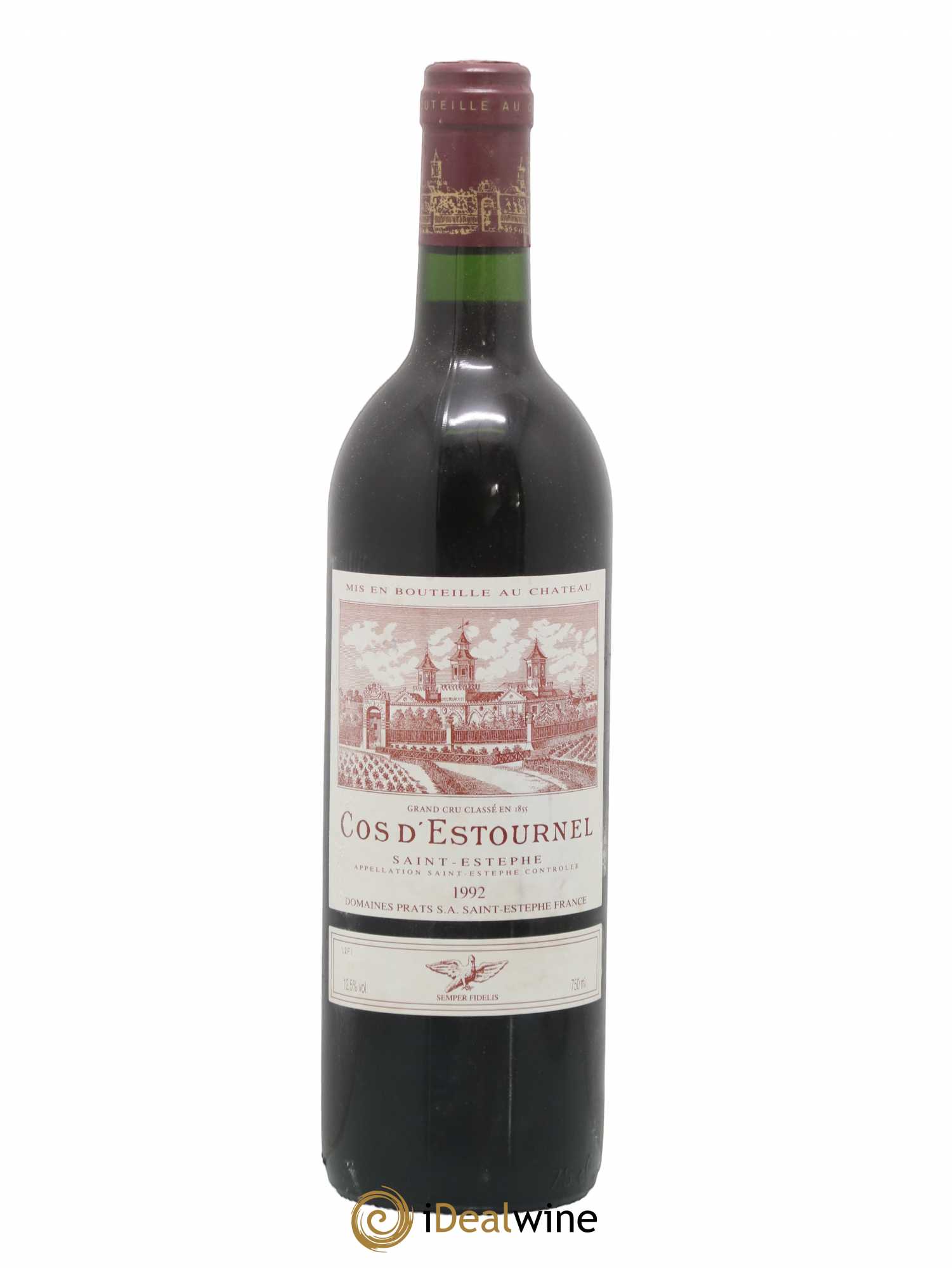 Cos d'Estournel 2ème Grand Cru Classé 1992 - Lot de 1 bouteille - 0