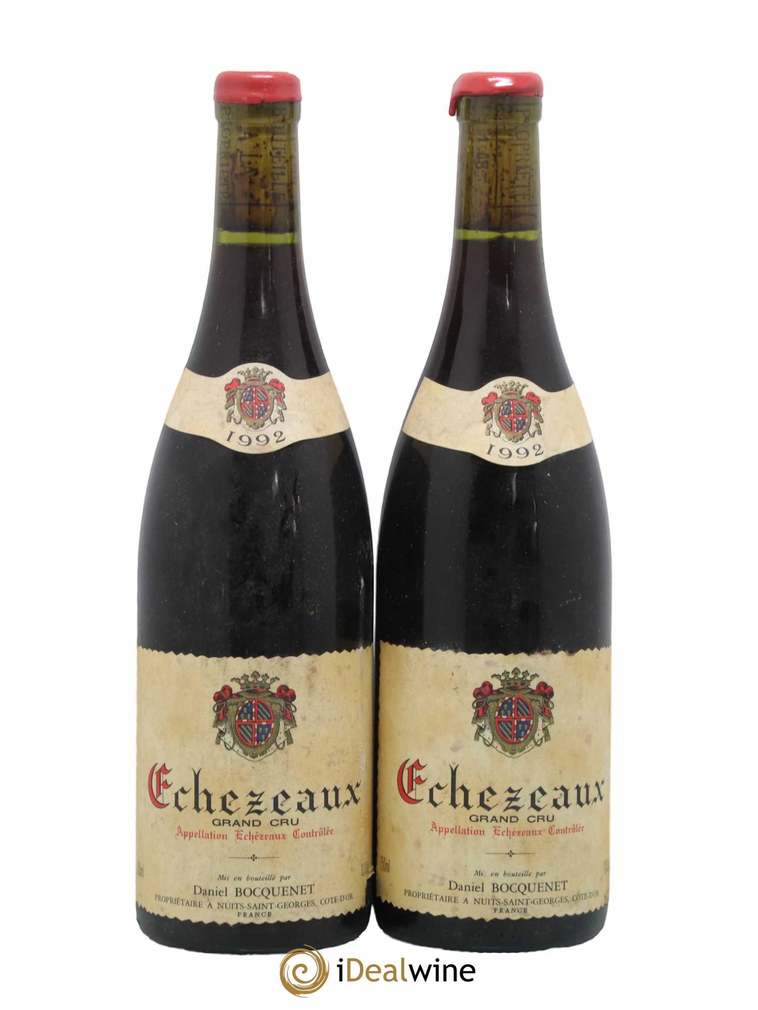 Echezeaux Grand Cru Daniel Bocquenet 1992 - Lot de 2 bouteilles - 0