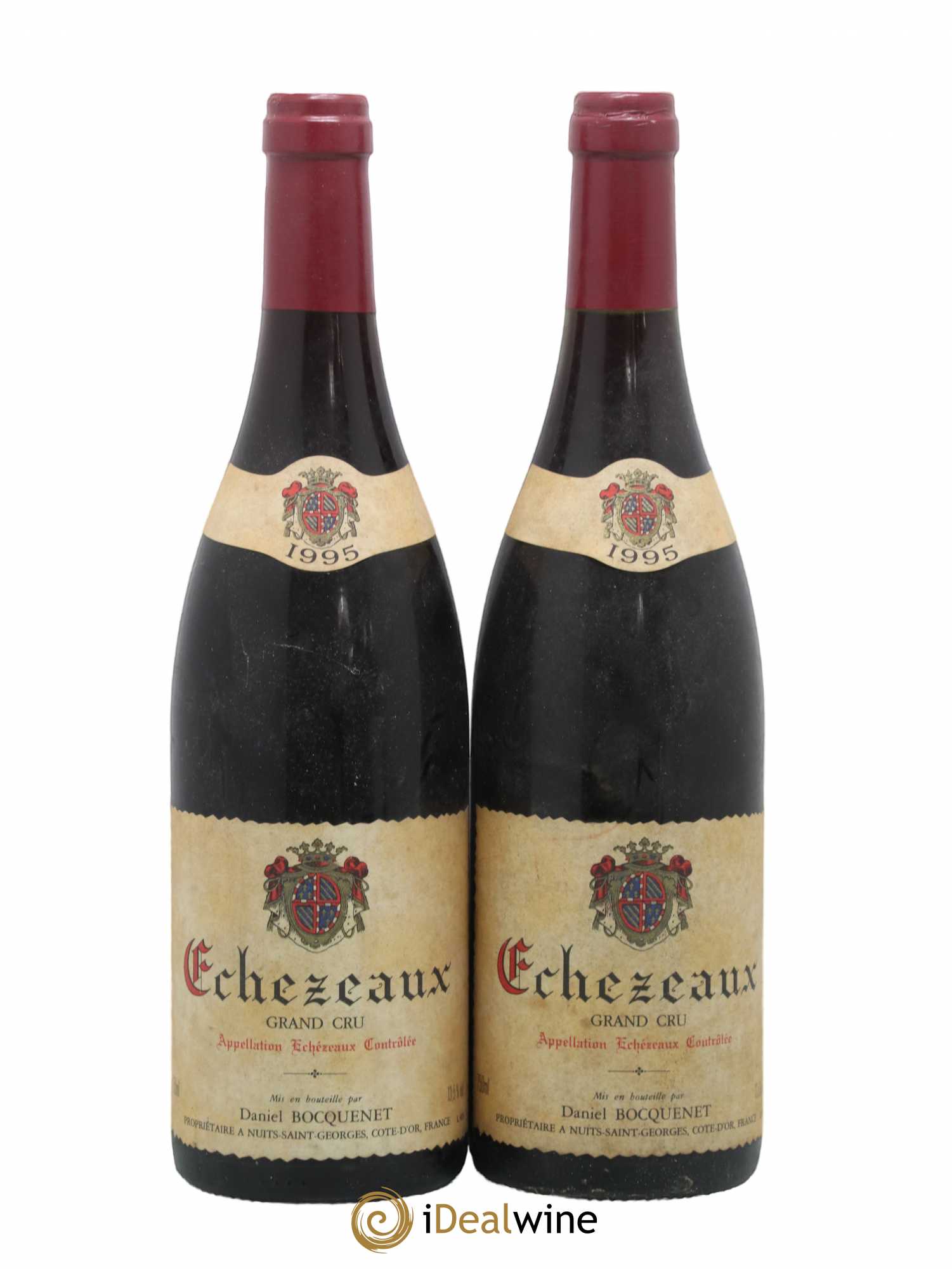 Echezeaux Grand Cru Daniel Bocquenet 1995 - Lot de 2 bouteilles - 0