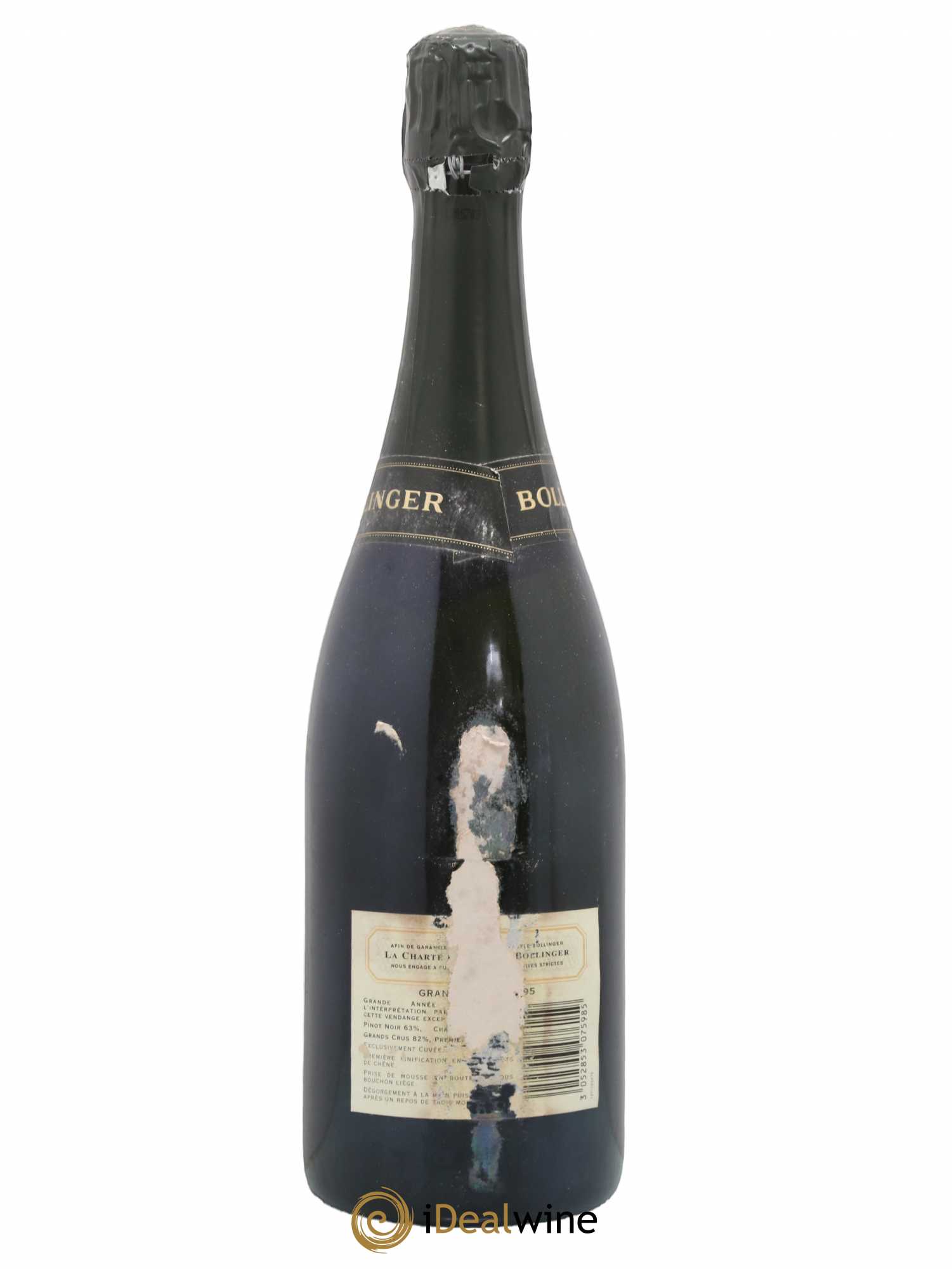 La Grande Année Brut Bollinger Brut 1995 - Lot de 1 bouteille - 1