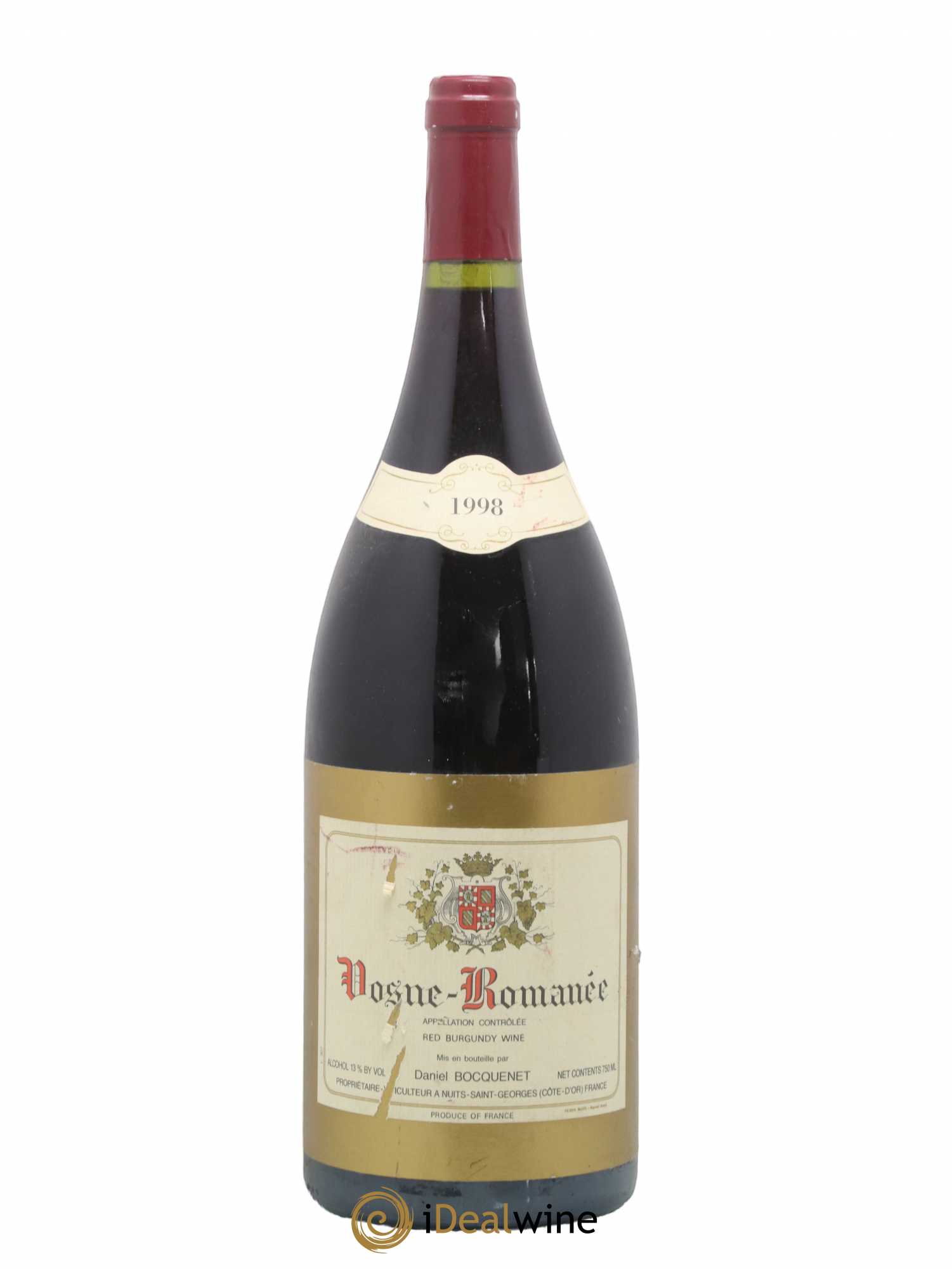 Vosne-Romanée Daniel Bocquenet 1998 - Lot de 1 magnum - 0