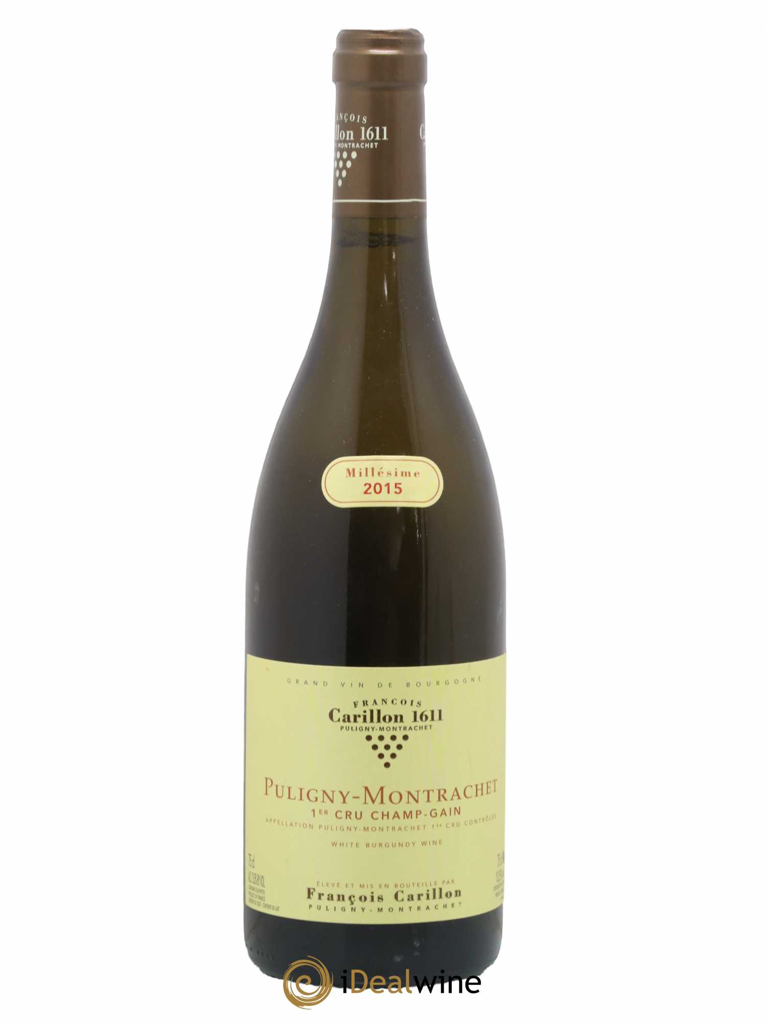 Puligny-Montrachet 1er Cru Champ-Gain François Carillon 2015 - Lot de 1 bouteille - 0