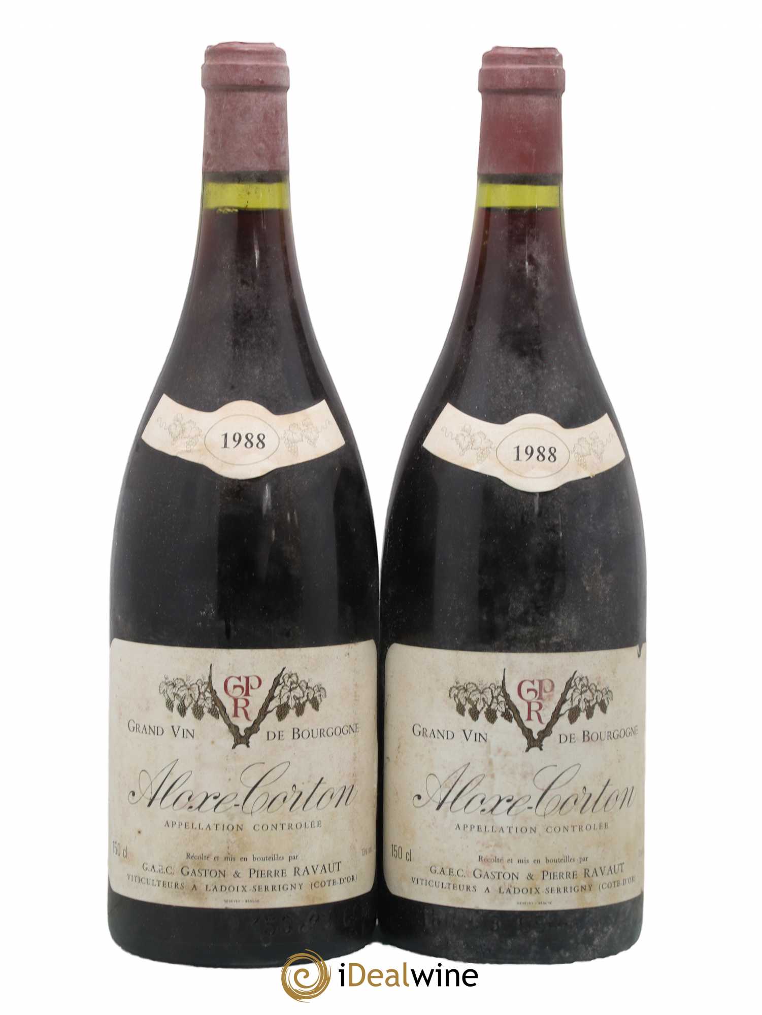 Aloxe-Corton Ravaut 1988 - Lot de 2 magnums - 0