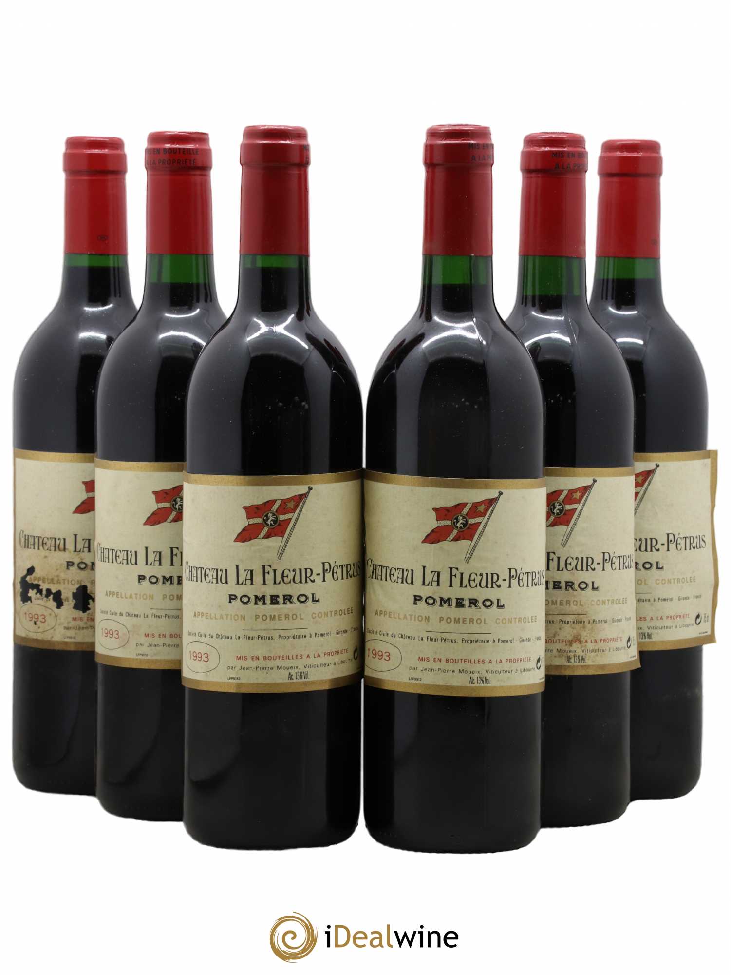 Château la Fleur Petrus 1993 - Lot de 6 bouteilles - 0