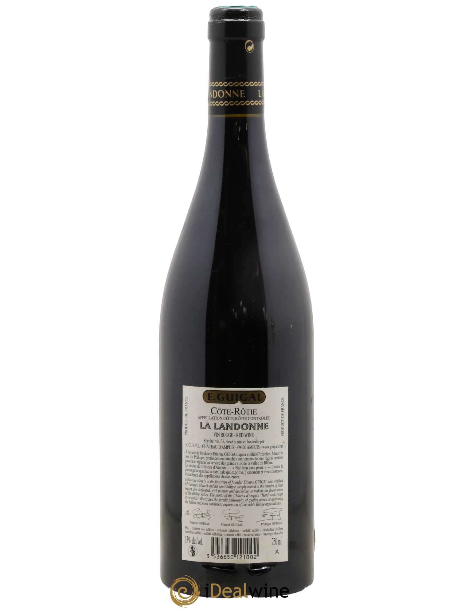 Côte-Rôtie La Landonne Guigal 2007 - Lot de 1 bouteille - 1