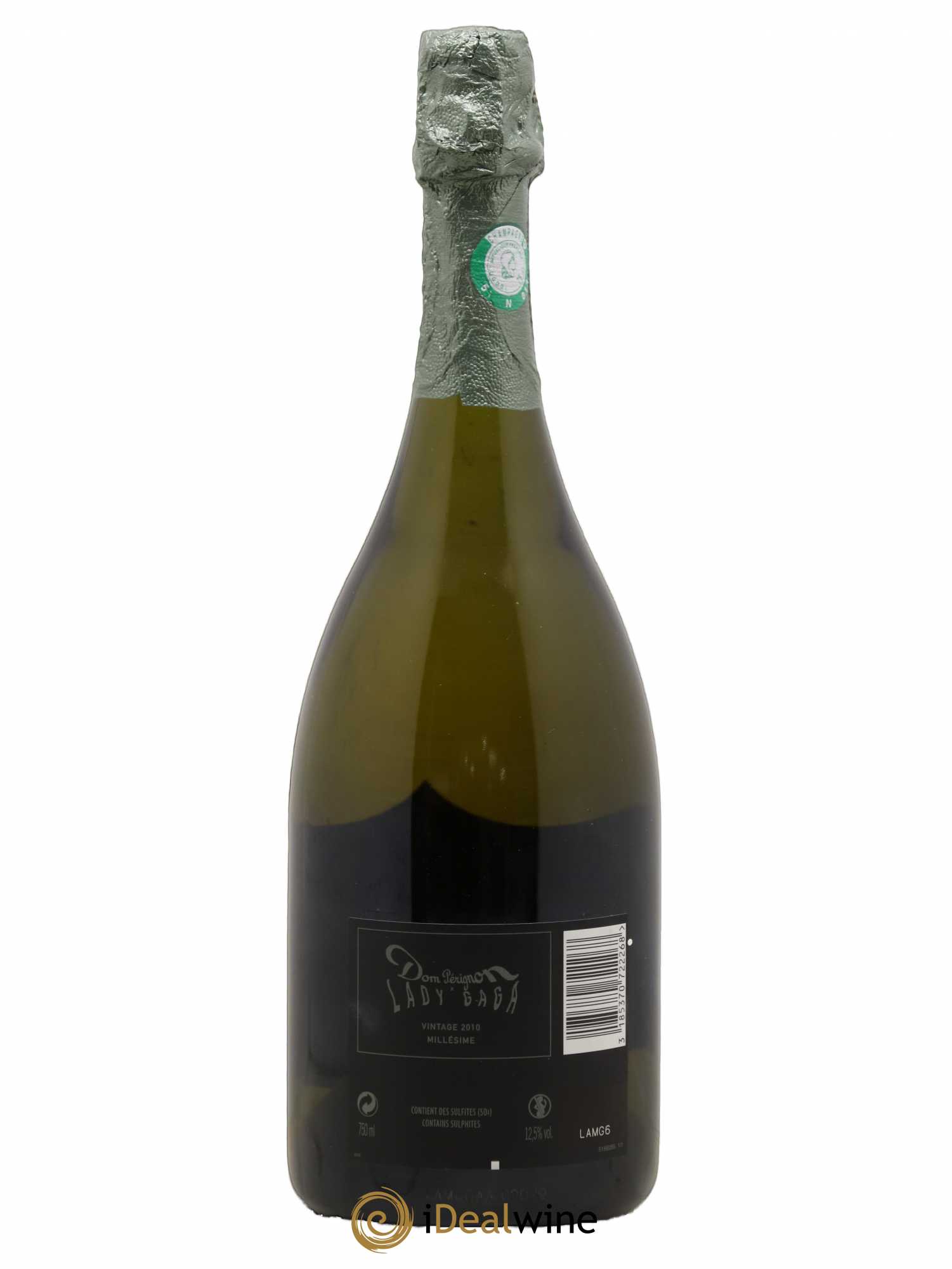 Vintage Edition Limitée Lady Gaga  Dom Pérignon 2010 - Lot de 1 bouteille - 1