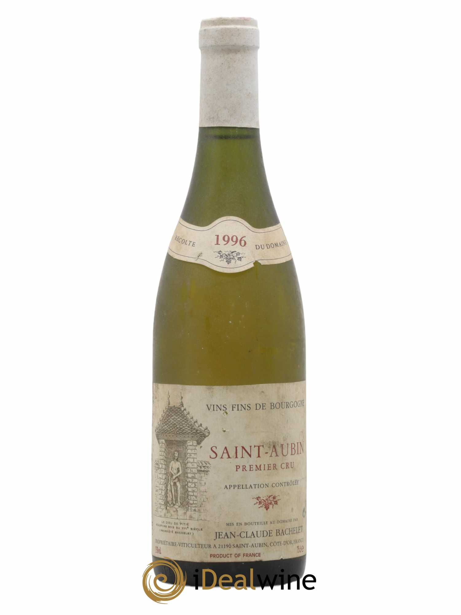 Saint-Aubin 1er Cru Jean Claude Bachelet 1996 - Lot de 1 bouteille - 0