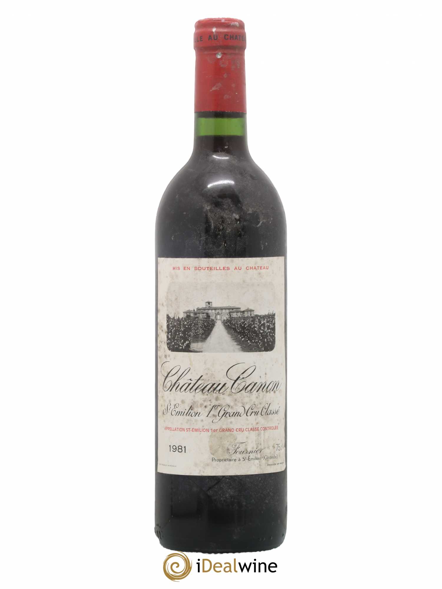 Château Canon 1er Grand Cru Classé B 1981 - Lot de 1 bouteille - 0