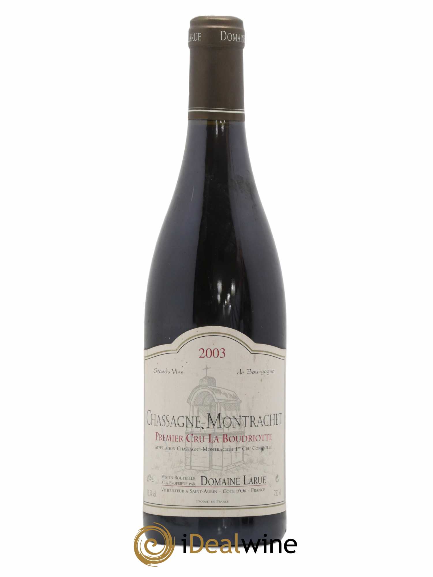 Chassagne-Montrachet 1er Cru La Boudriotte Domaine Larue 2003 - Posten von 1 Flasche - 0