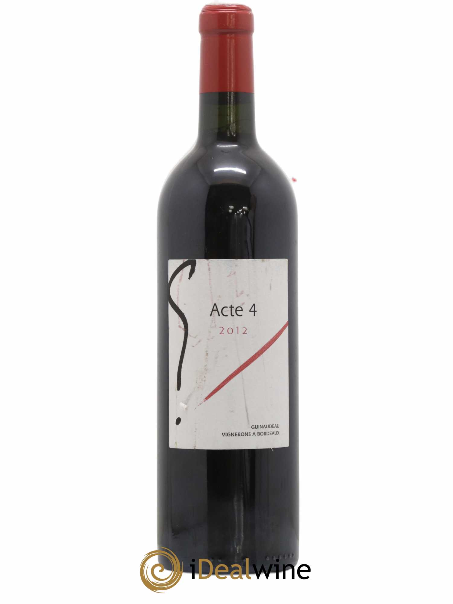 Bordeaux Supérieur Acte 4 Domaine Guinaudeau 2012 - Posten von 1 Flasche - 0
