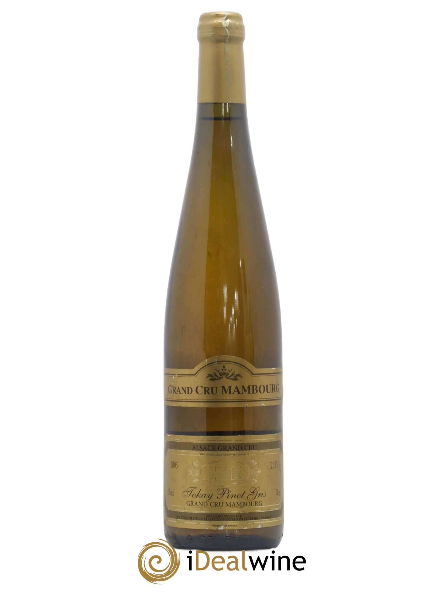 Pinot Gris Grand Cru Mambourg Blumen Le Cellier De La Fecht 2005 - Posten von 1 Flasche - 0
