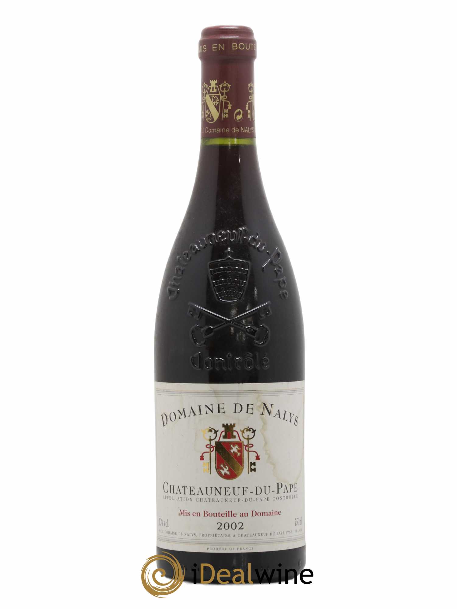 Châteauneuf-du-Pape Château de Nalys 2002 - Lot de 1 bouteille - 0