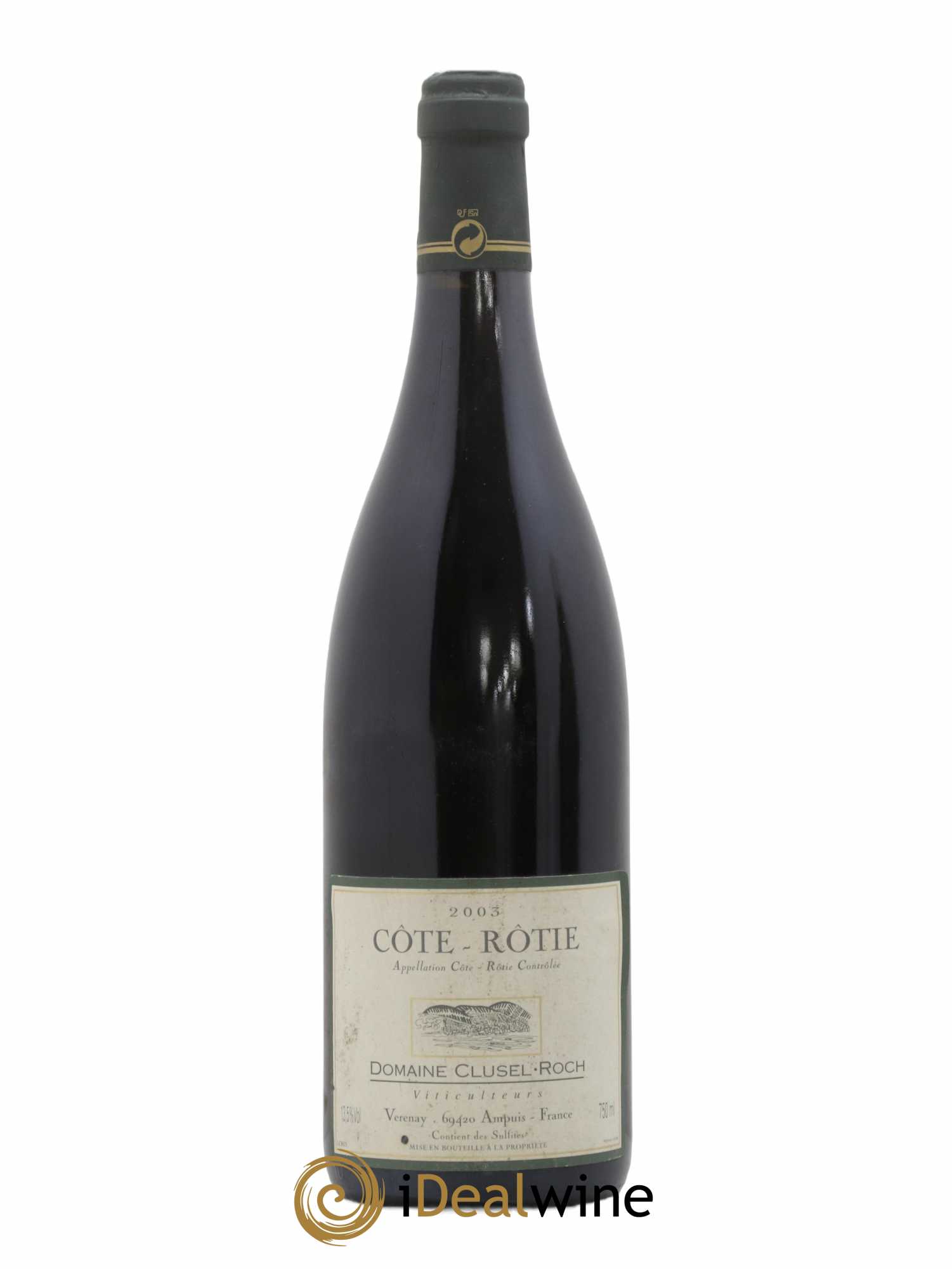 Côte-Rôtie Domaine Cluzel Roch 2003 - Posten von 1 Flasche - 0