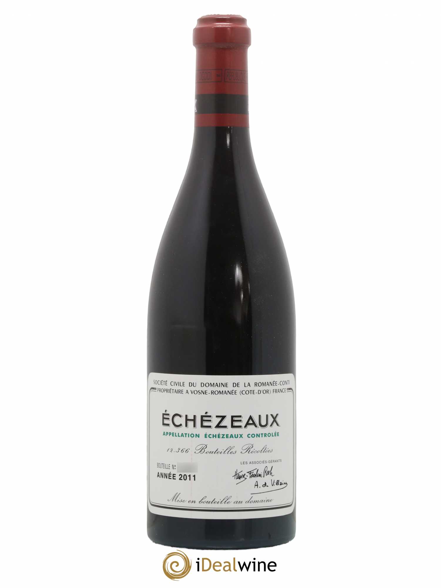 Echezeaux Grand Cru Domaine de la Romanée-Conti 2011 - Lot de 1 bouteille - 0