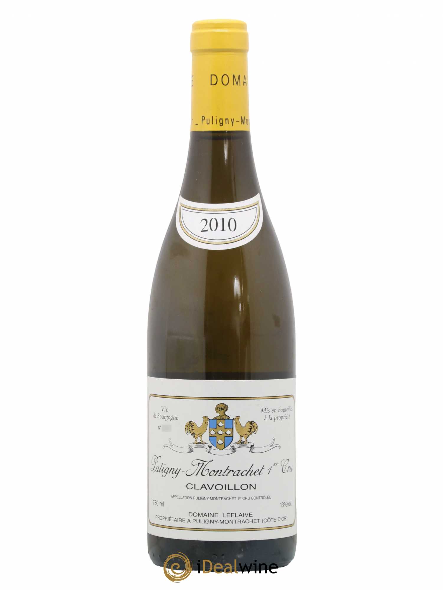 Puligny-Montrachet 1er Cru Clavoillon Leflaive (Domaine) 2010 - Lot de 1 bouteille - 0