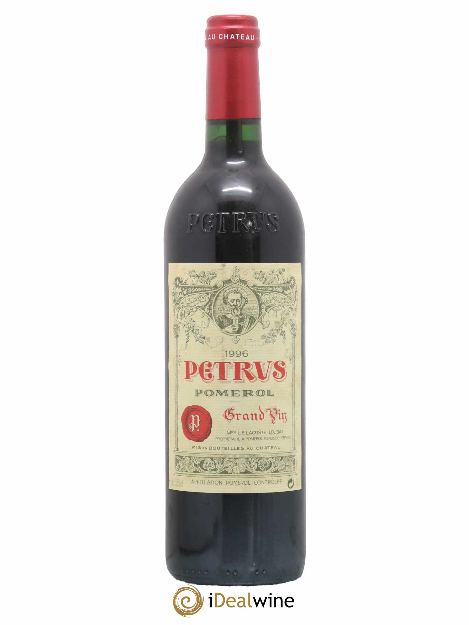 Petrus 1996 - Lot de 1 bouteille - 0