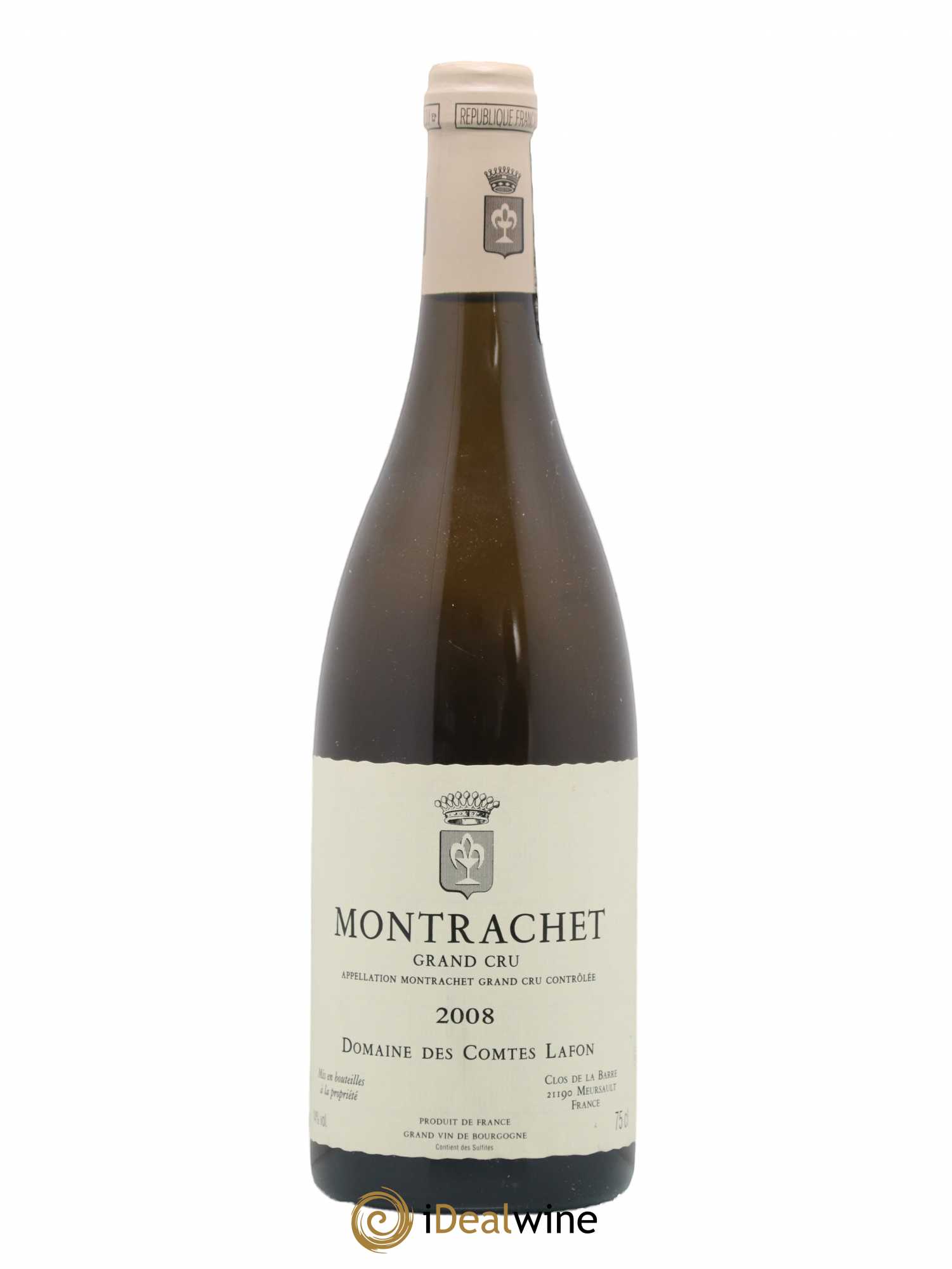 Montrachet Grand Cru Comtes Lafon (Domaine des) 2008 - Lot de 1 bouteille - 0