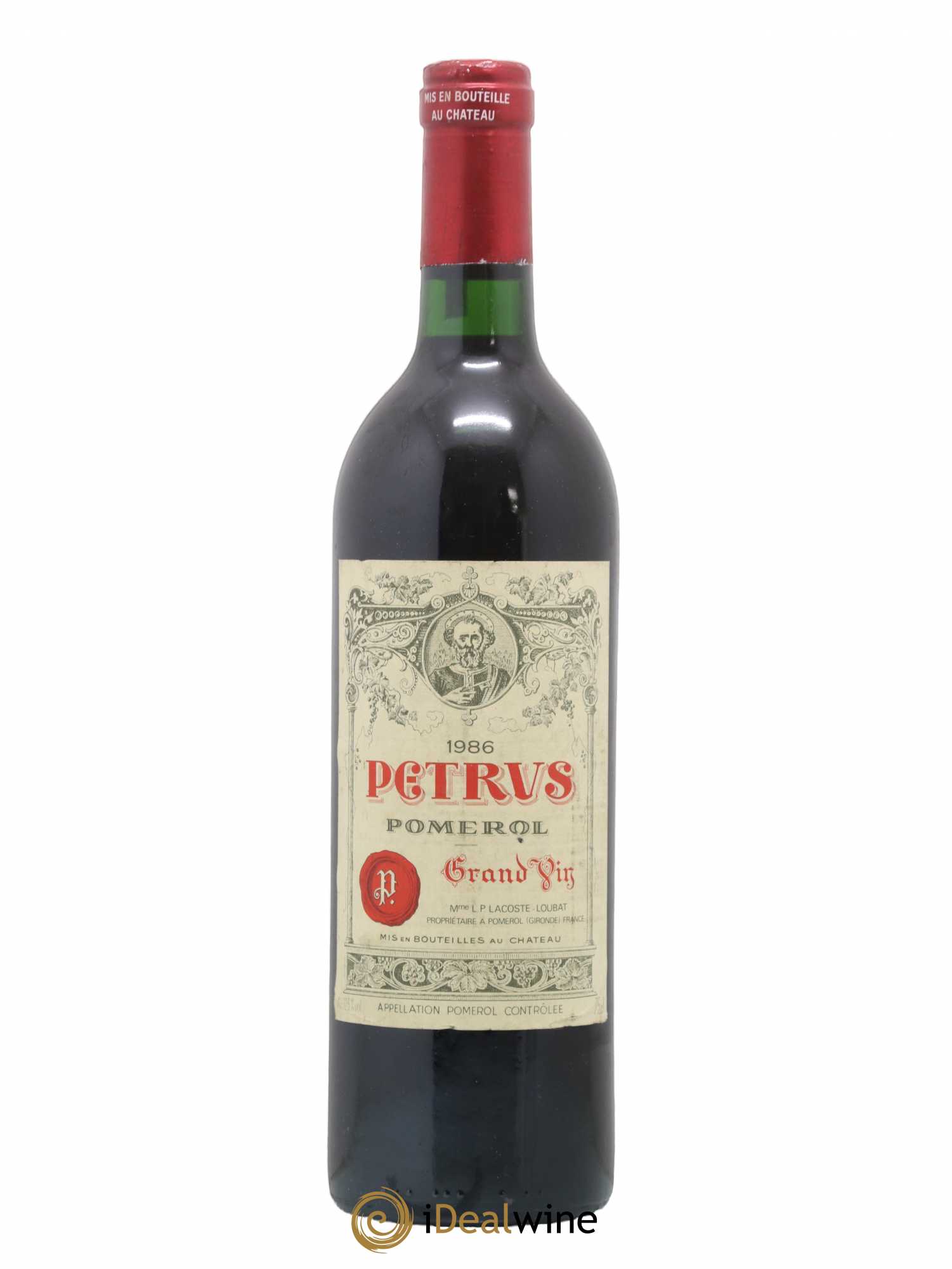 Petrus 1986 - Lot de 1 bouteille - 0
