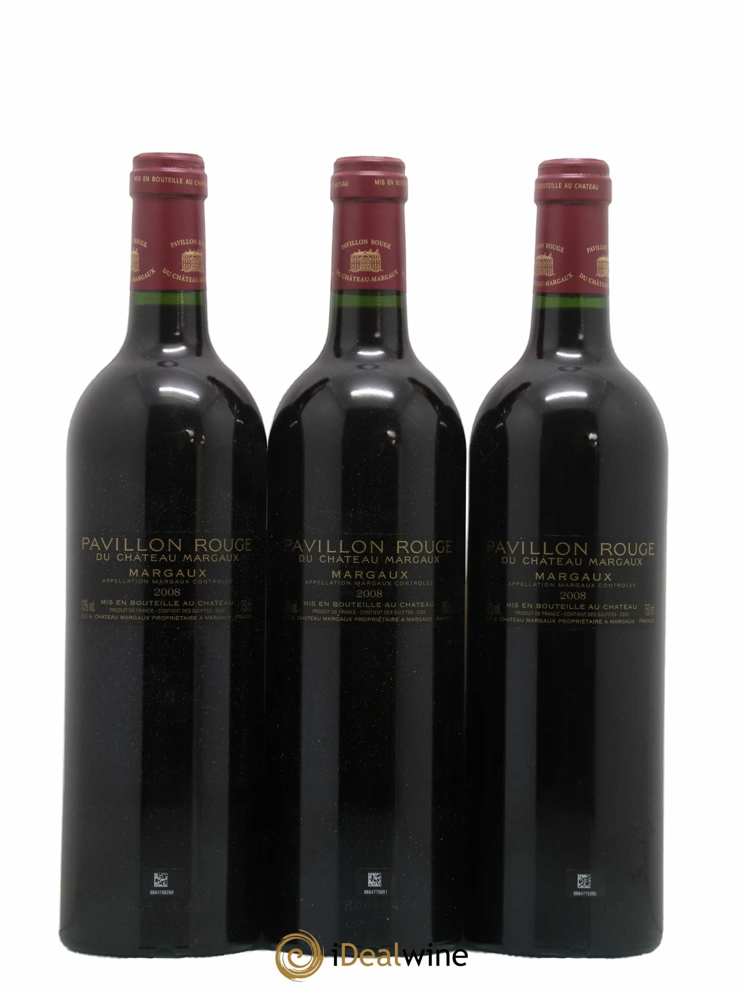 Pavillon Rouge du Château Margaux Second Vin 2008 - Lot de 6 bouteilles - 2