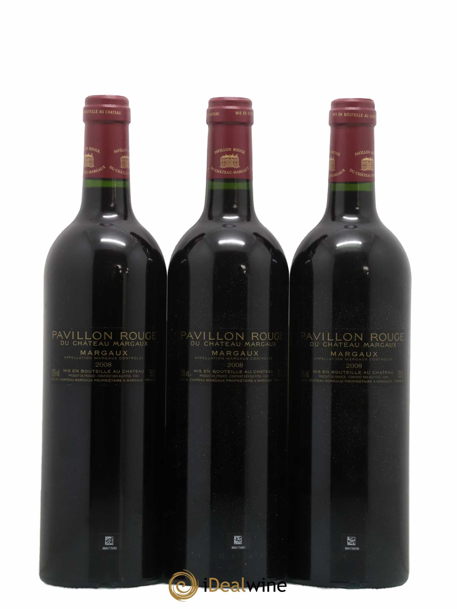 Pavillon Rouge du Château Margaux Second Vin 2008 - Lot de 6 bouteilles - 4