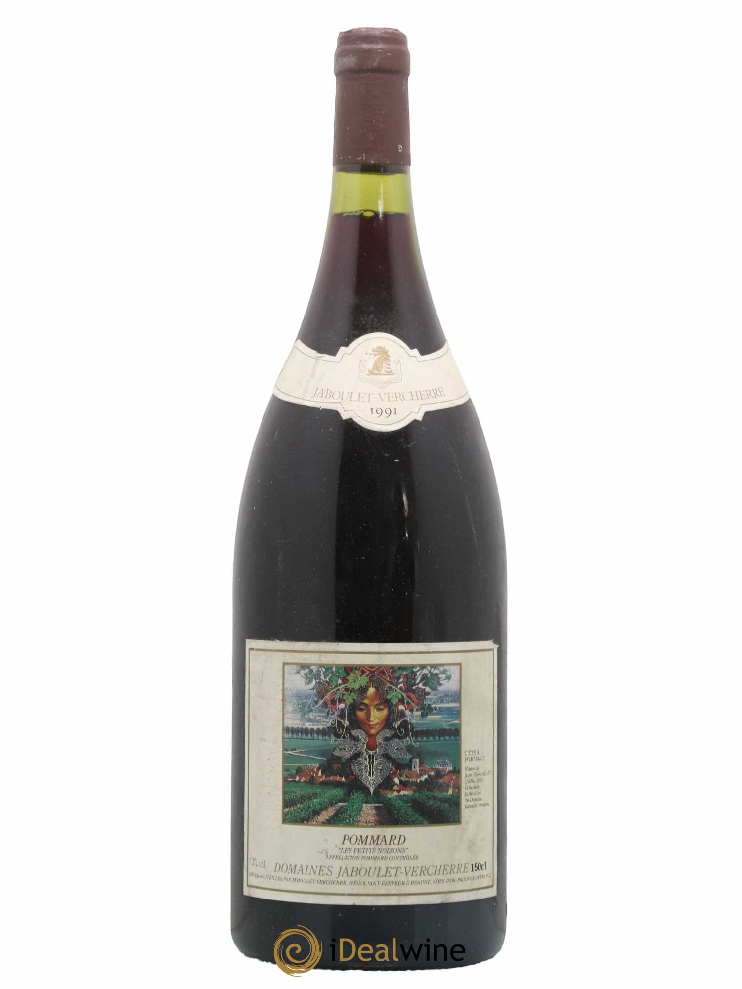 Pommard Les Petits Noisons Jaboulet Verchère 1991 - Posten von 1 Magnum - 0