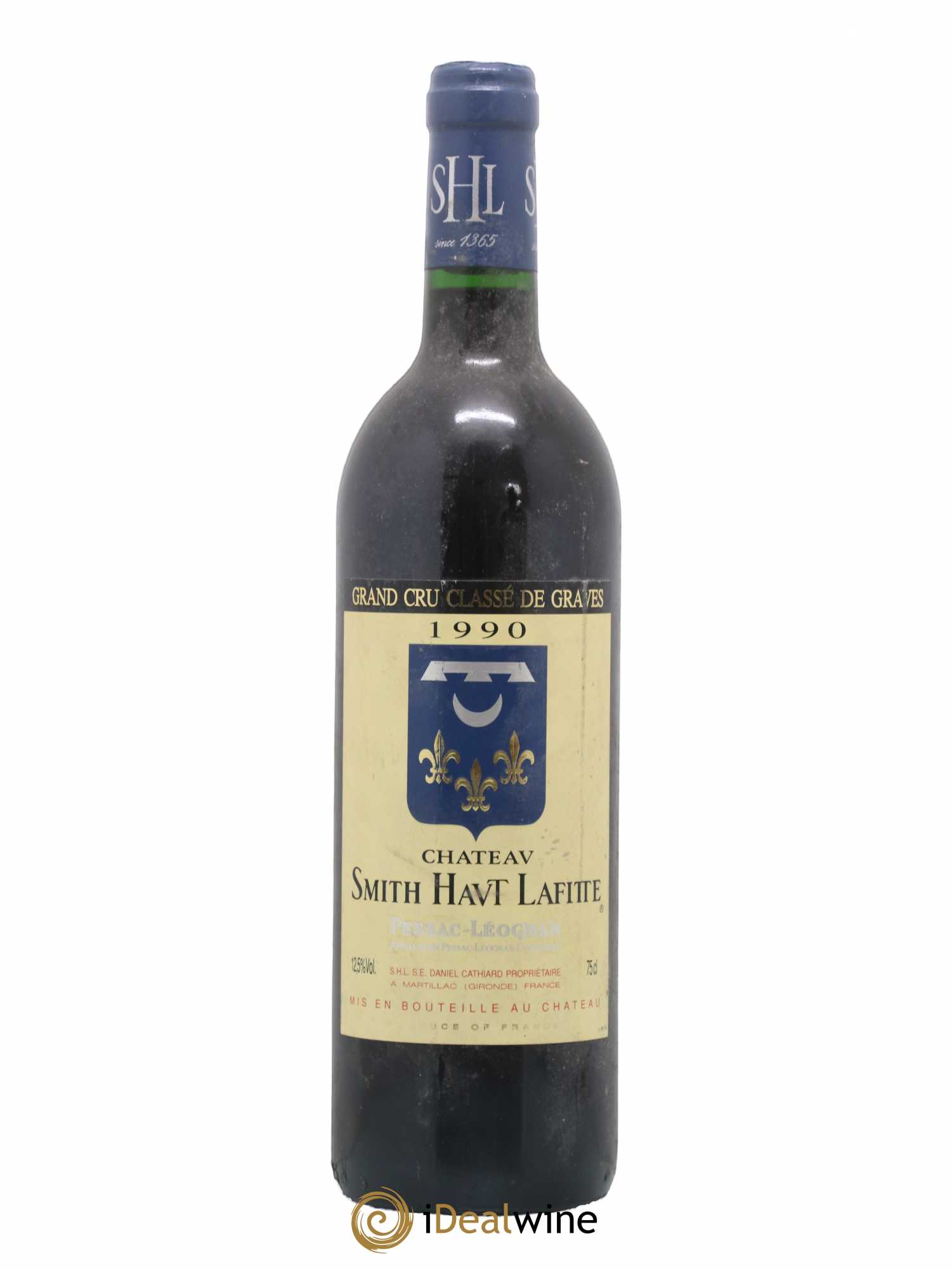 Château Smith Haut Lafitte Cru Classé de Graves 1990 - Lot de 1 bouteille - 0