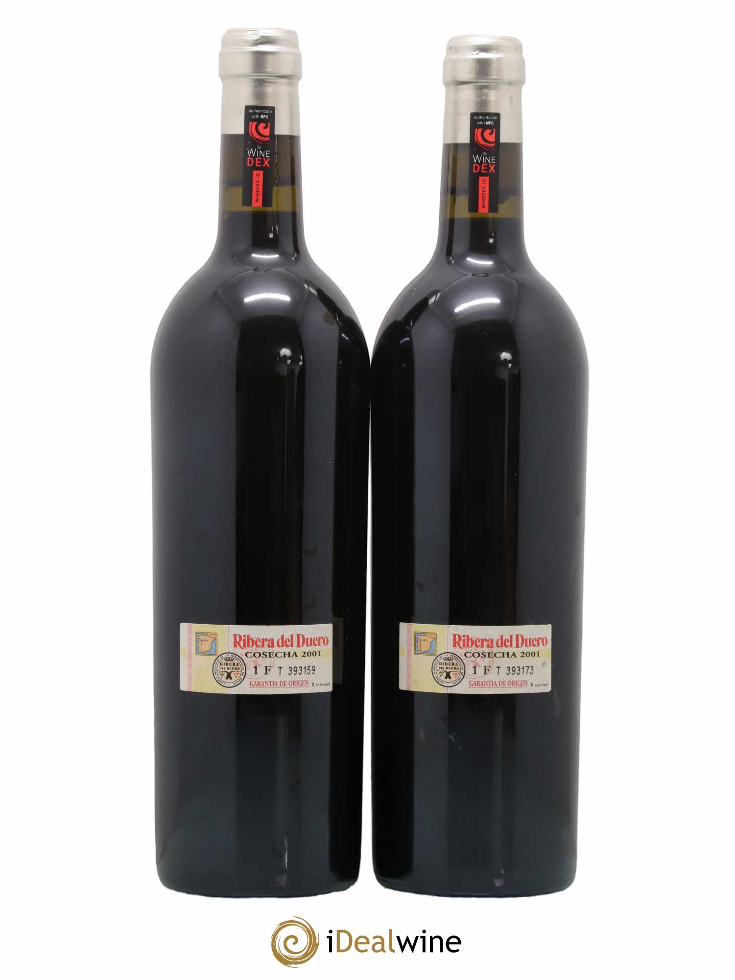 Ribera Del Duero Pingus Dominio de Pingus - Peter Sisseck 2001 - Lot de 2 bouteilles - 1