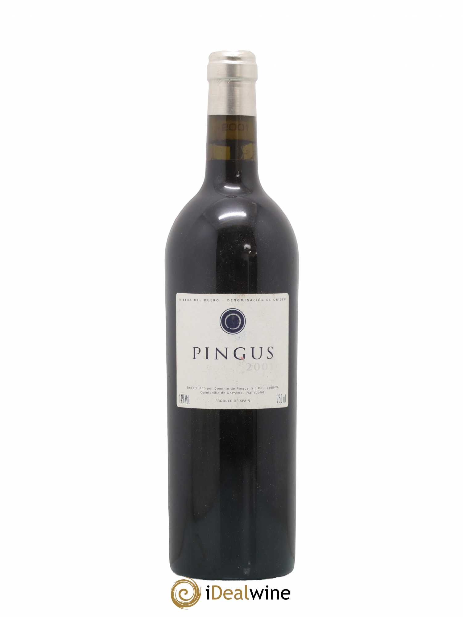 Ribera Del Duero Pingus Dominio de Pingus - Peter Sisseck 2001 - Lot de 1 bouteille - 0