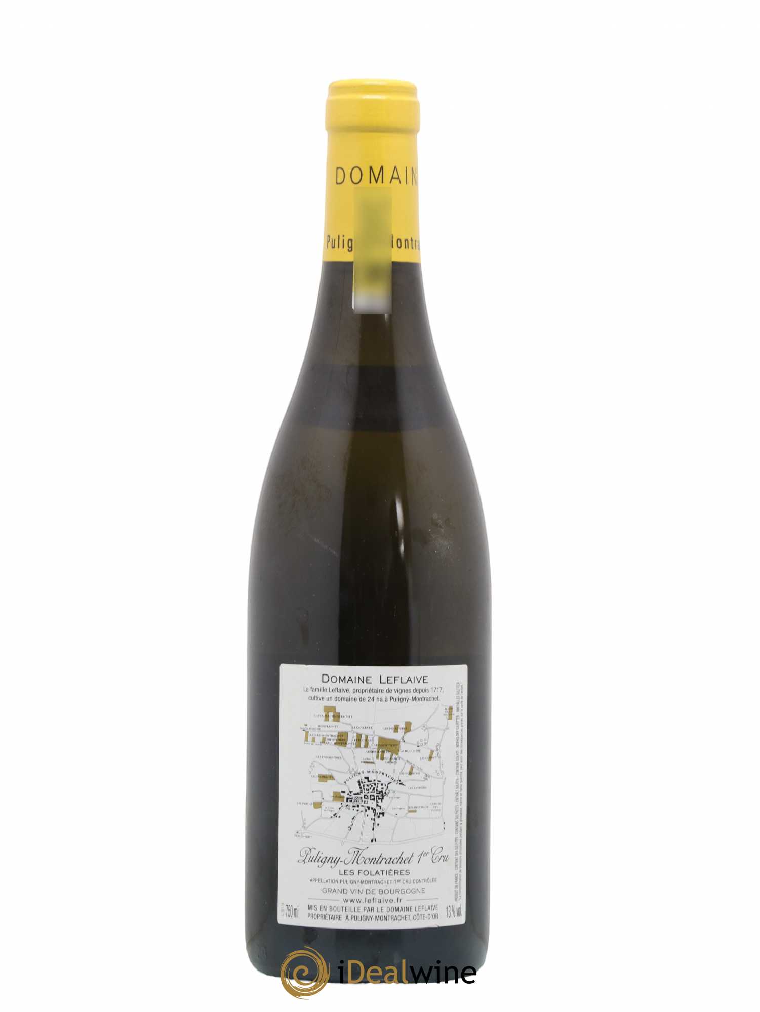 Puligny-Montrachet 1er Cru Les Folatières Leflaive (Domaine) 2014 - Lot de 1 bouteille - 1