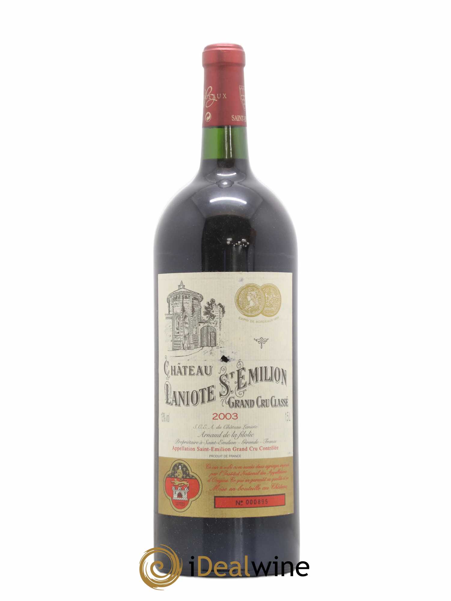 Château Laniote Grand Cru Classé 2003 - Lot de 1 magnum - 0