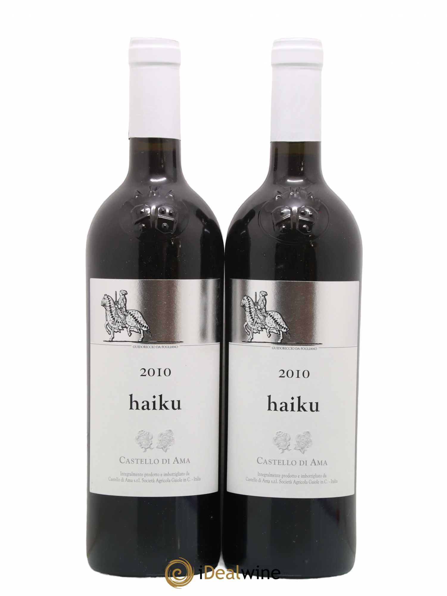 Toscana IGT Castello Di Ama Haiku 2010 - Lot of 2 bottles - 0