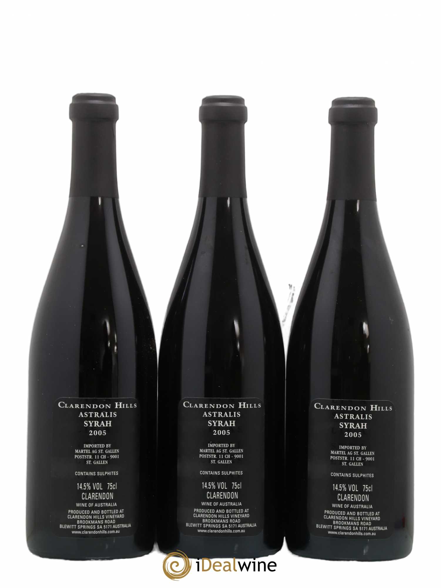 McLaren Vale Astralis Clarendon Hills 2005 - Lot de 6 bouteilles - 2